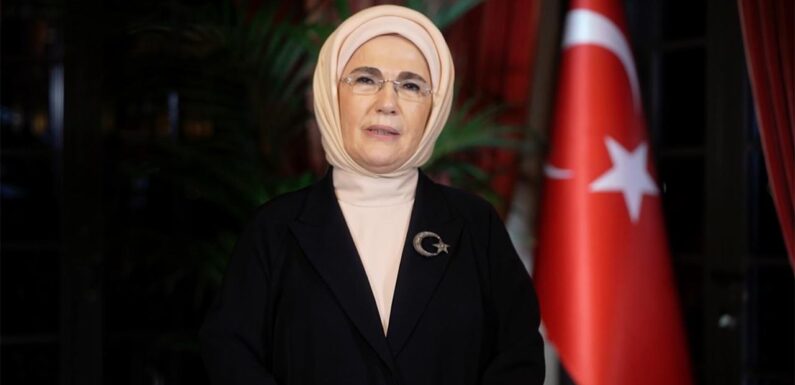 Emine Erdoğan’dan Amasra için taziye mesajı