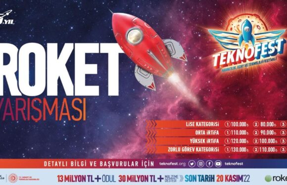 TEKNOFEST 2023 Roket Yarışması için başvurular başladı