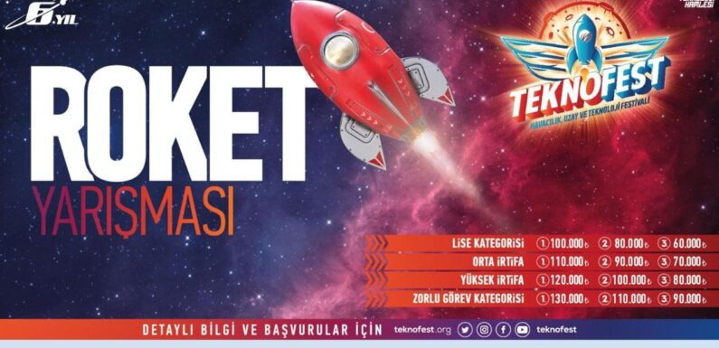 TEKNOFEST 2023 Roket Yarışması için başvurular başladı