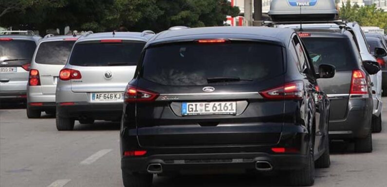 Yabancı plakalı taşıtlara düzenleme TRT Haber Ekonomi Haberleri AA