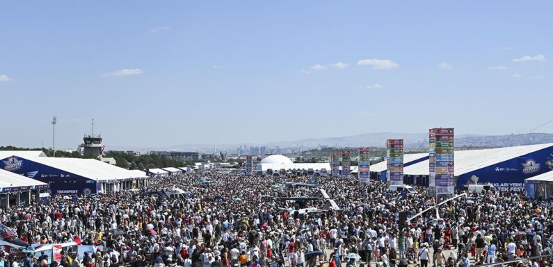 TEKNOFEST Ankara’da ziyaretçi rekoru bekleniyor TRT Haber Bilim Teknoloji Haberleri AA