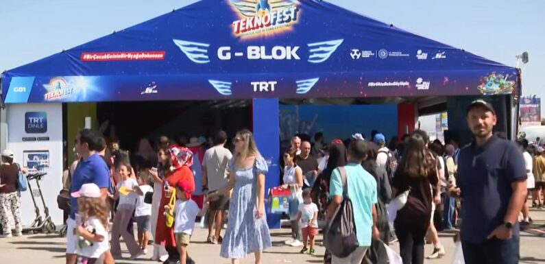 TEKNOFEST’te TRT stantlarına yoğun ilgi TRT Haber Bilim Teknoloji Haberleri TRT Haber