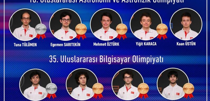 Türk öğrenciler uluslararası astronomi, astrofizik ve bilim olimpiyatlarından madalyalarla döndü TRT Haber Bilim Teknoloji Haberleri AA