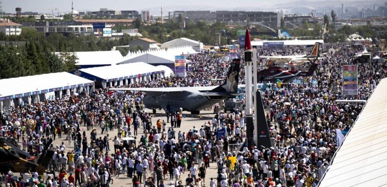 TEKNOFEST Ankara’yı 943 bin kişi ziyaret etti TRT Haber Bilim Teknoloji Haberleri AA