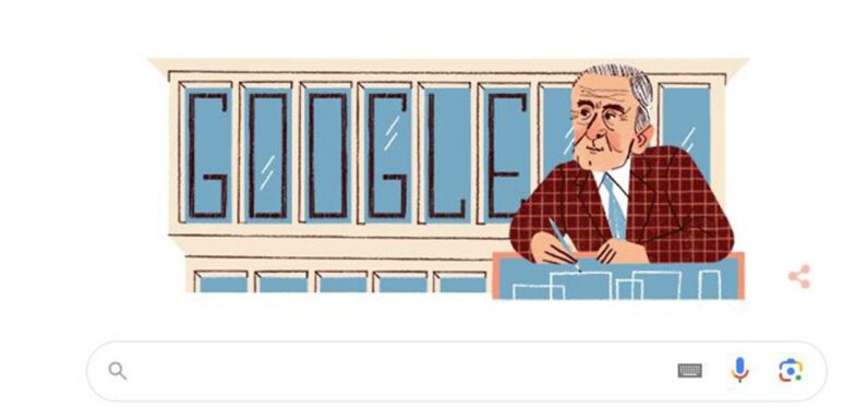 Google’dan Türk mimara özel doodle TRT Haber Bilim Teknoloji Haberleri AA