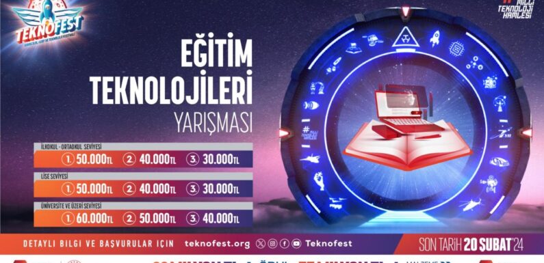 TEKNOFEST’ten Eğitim Teknolojileri Yarışması TRT Haber Bilim Teknoloji Haberleri TRT Haber