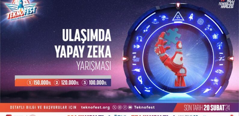 TEKNOFEST Ulaşımda Yapay Zeka Yarışmasına başvurular devam ediyor TRT Haber Bilim Teknoloji Haberleri TRT Haber