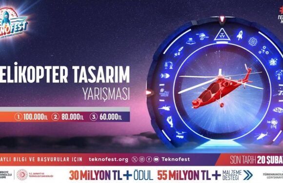 TEKNOFEST Helikopter Tasarım Yarışması’na başvurular devam ediyor