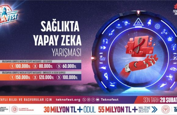 TEKNOFEST Sağlıkta Yapay Zeka Yarışması’na başvurular devam ediyor