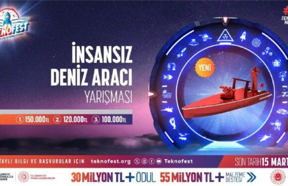 İnsansız deniz aracı teknolojileri TEKNOFEST’te yarışacak