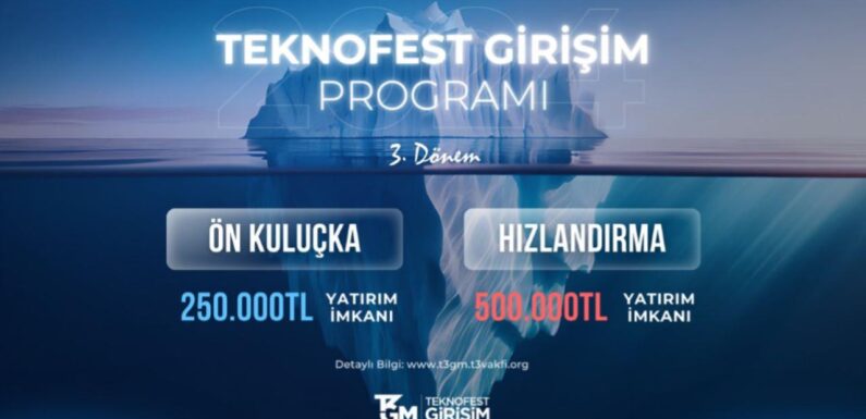 TEKNOFEST Girişim Programı’nın üçüncü dönemi başlıyor