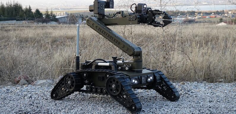Türk güvenlik robotları ABD’de tanıtıldı
