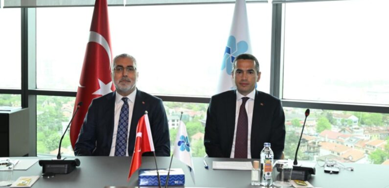 Çalışma ve Sosyal Güvenlik Bakanı Işıkhan, TİSK’i ziyaret etti
