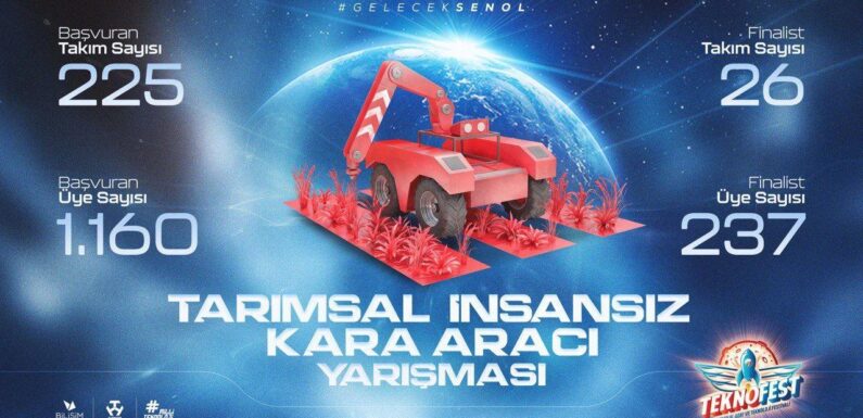 TEKNOFEST Tarımsal İKA Yarışması finali başlıyor