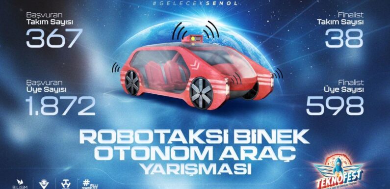 TEKNOFEST Robotaksi Binek Otonom Araç Yarışması’nda final heyecanı başladı