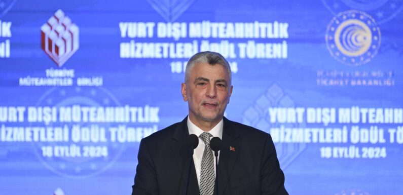 Yurt dışı müteahhitlik sektörünün proje büyüklüğü 515 milyar dolar seviyesine ulaştı