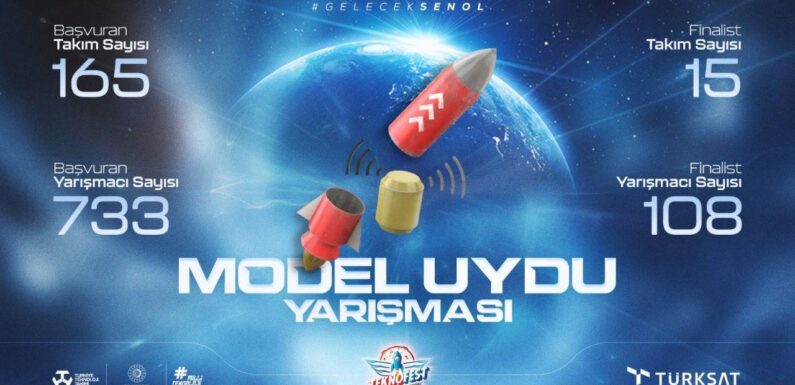 Genç mühendisler model uydu yarışmasında zirveye çıkıyor