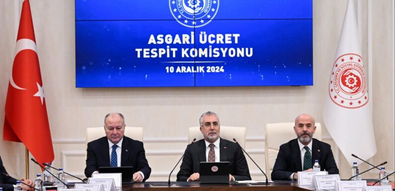 Asgari Ücret Komisyonu toplandı