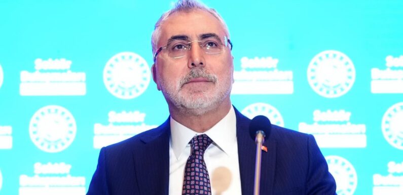 Bakan Işıkhan: Madencilik sektöründeki kayıt dışı istihdam oranı minimum seviyede