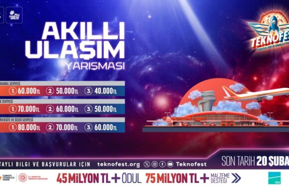 TEKNOFEST Akıllı Ulaşım Yarışması’na başvurular sürüyor