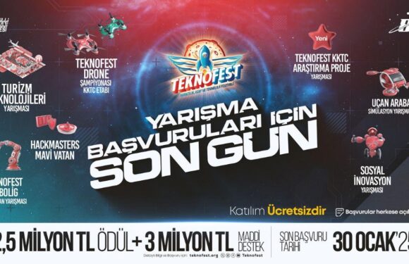 TEKNOFEST KKTC teknoloji yarışmaları başvuruları için son gün