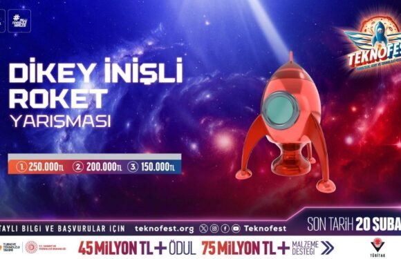 TEKNOFEST Dikey İnişli Roket Yarışması başvuruları devam ediyor