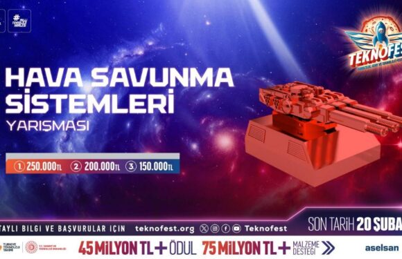 TEKNOFEST Hava Savunma Sistemleri Yarışması için başvurular devam ediyor